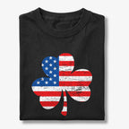 American Flag Shamrock T-Shirt