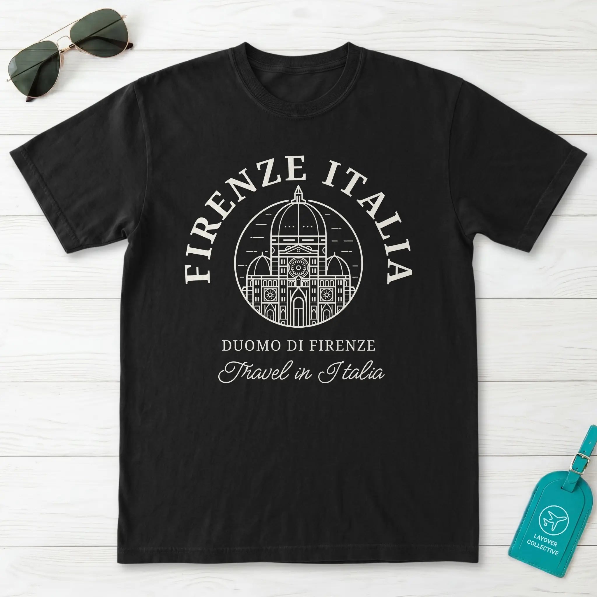 Duomo Di Firenze Vintage Sketch T-Shirt