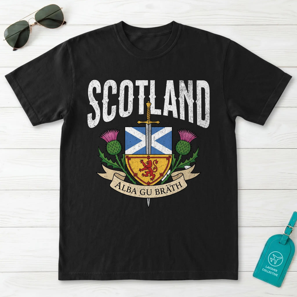 Scotland Alba Gu Bràth Crest T-Shirt