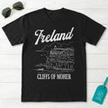 Ireland Cliffs of Moher Line Art T-Shirt