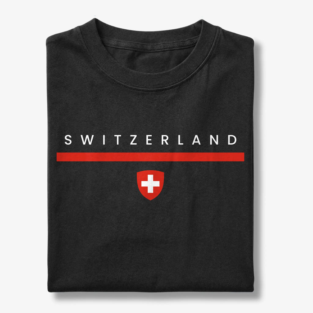 Switzerland Flagline T-Shirt