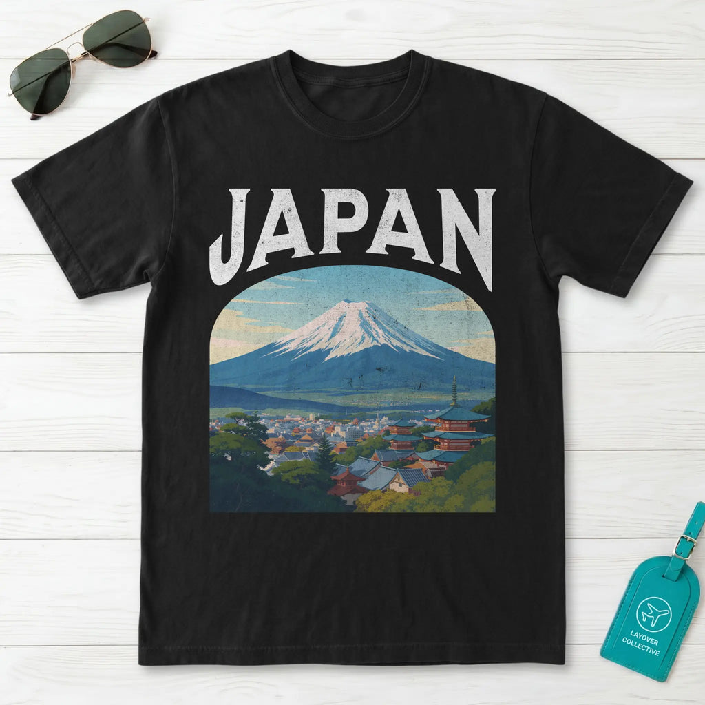 Japan Vintage Travel Poster T-Shirt