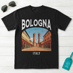 Bologna Italy Vintage Travel Poster T-Shirt