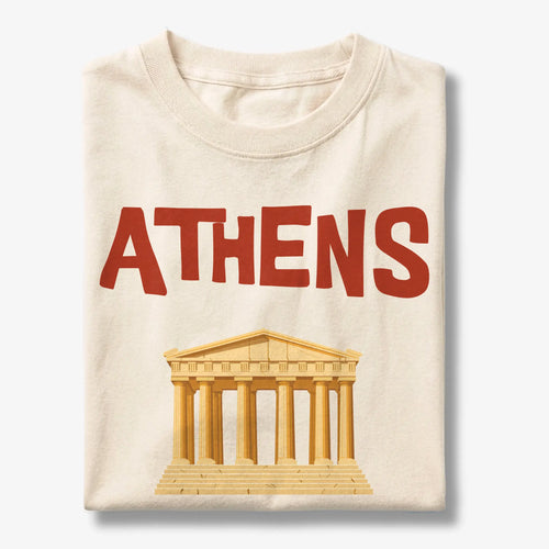 Athens Greece Parthenon Acropolis Graphic T-Shirt