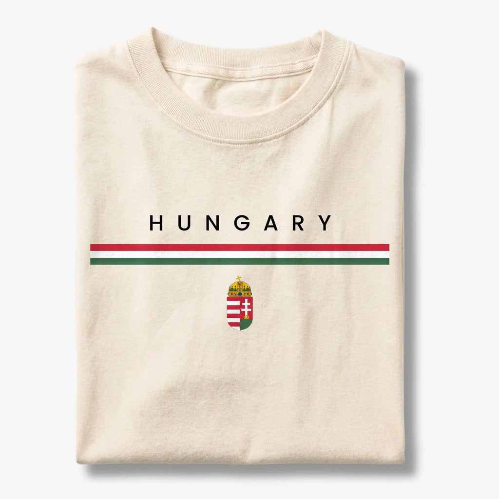Hungary Flagline T-Shirt