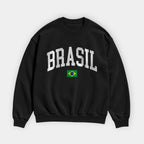 Brasil Collegiate Flag Sweatshirt