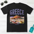 Greece Acropolis Vintage Travel Poster T-Shirt