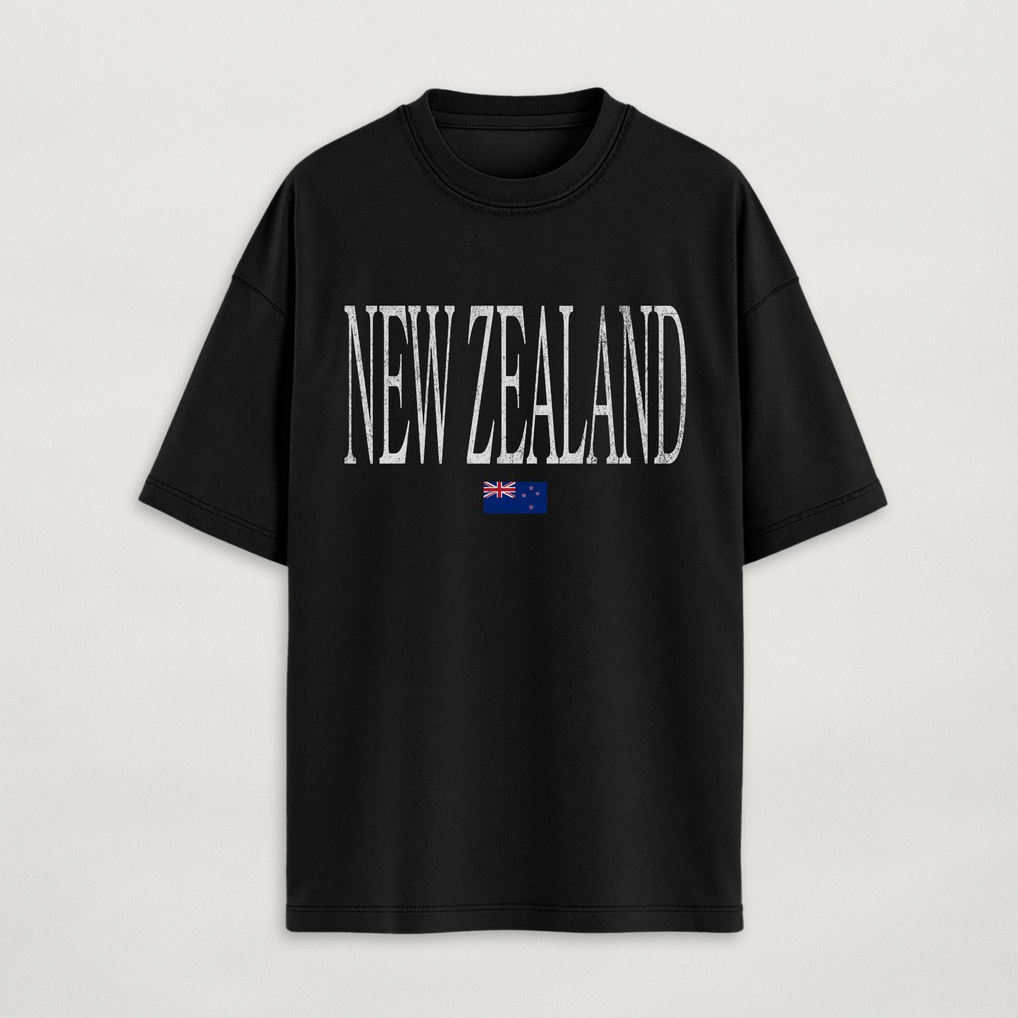 Distressed New Zealand T-Shirt