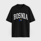 Bosnia Collegiate Flag T-Shirt
