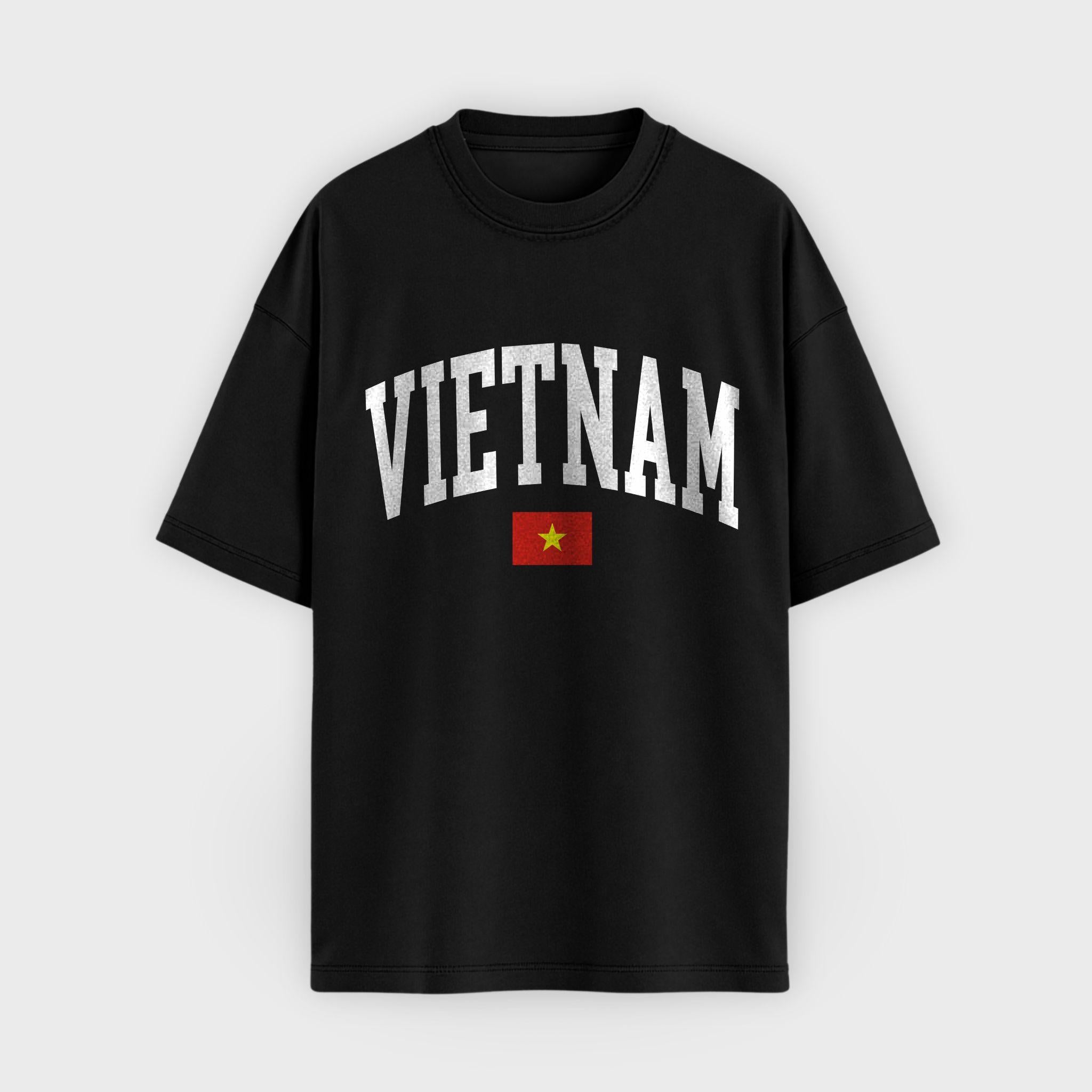 Vietnam Collegiate Flag T-Shirt