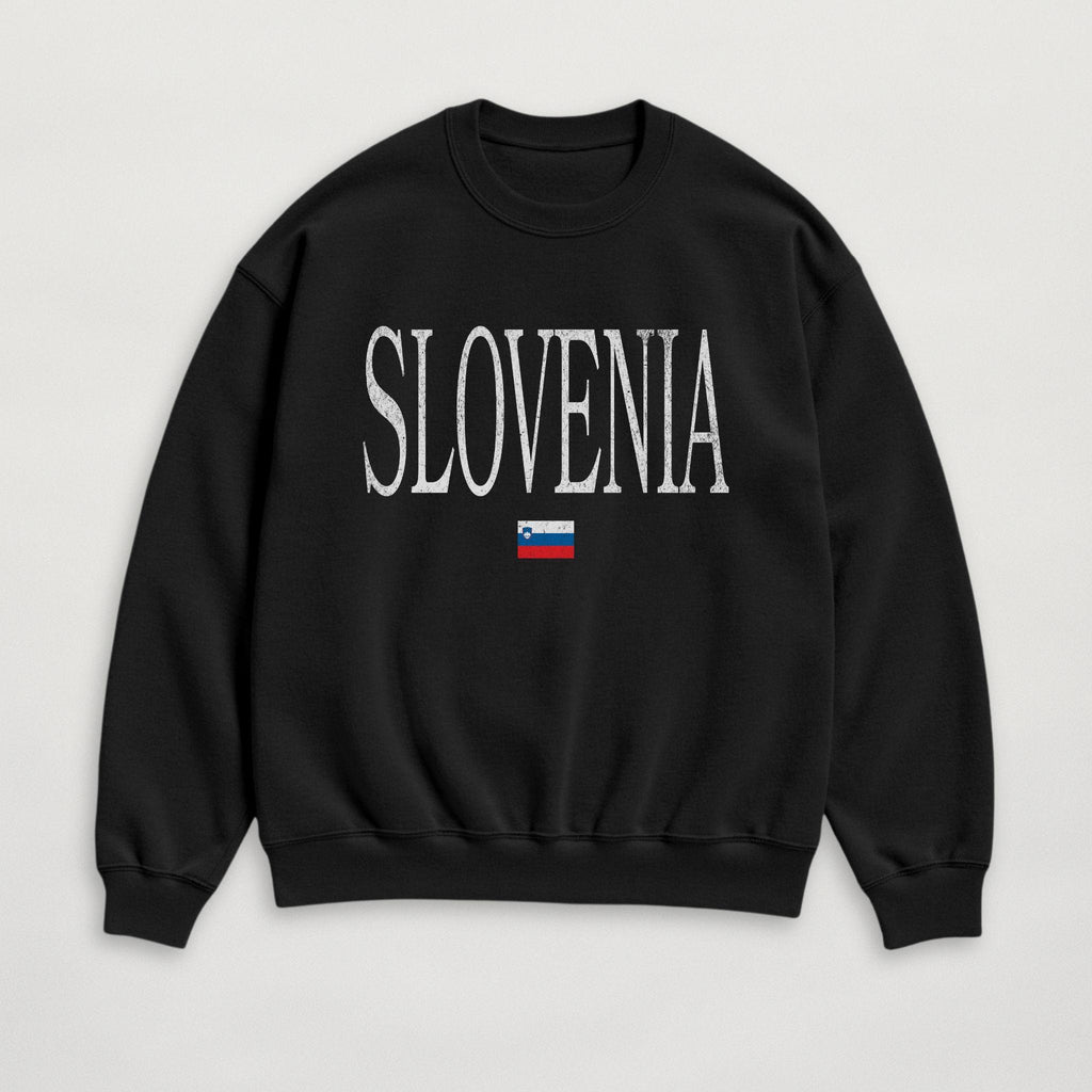 Distressed Slovenia Sweatshirt
