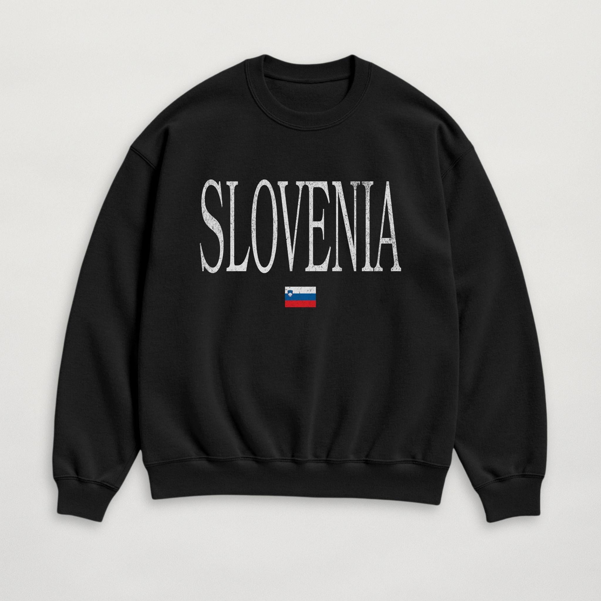 Distressed Slovenia Sweatshirt