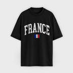 France Collegiate Flag T-Shirt