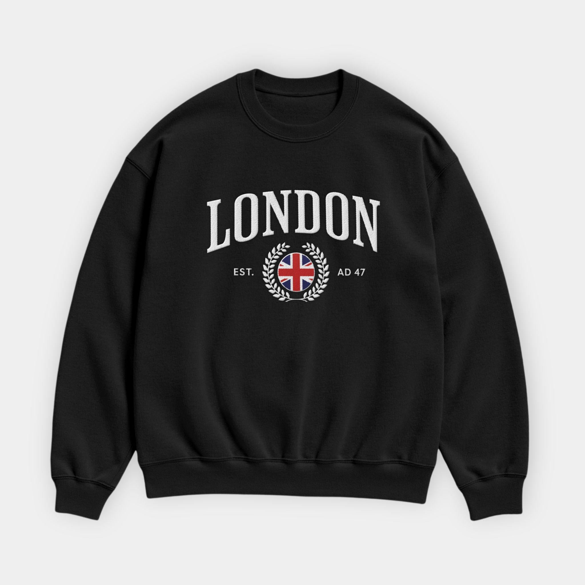 London Crest Embroidered Sweatshirt