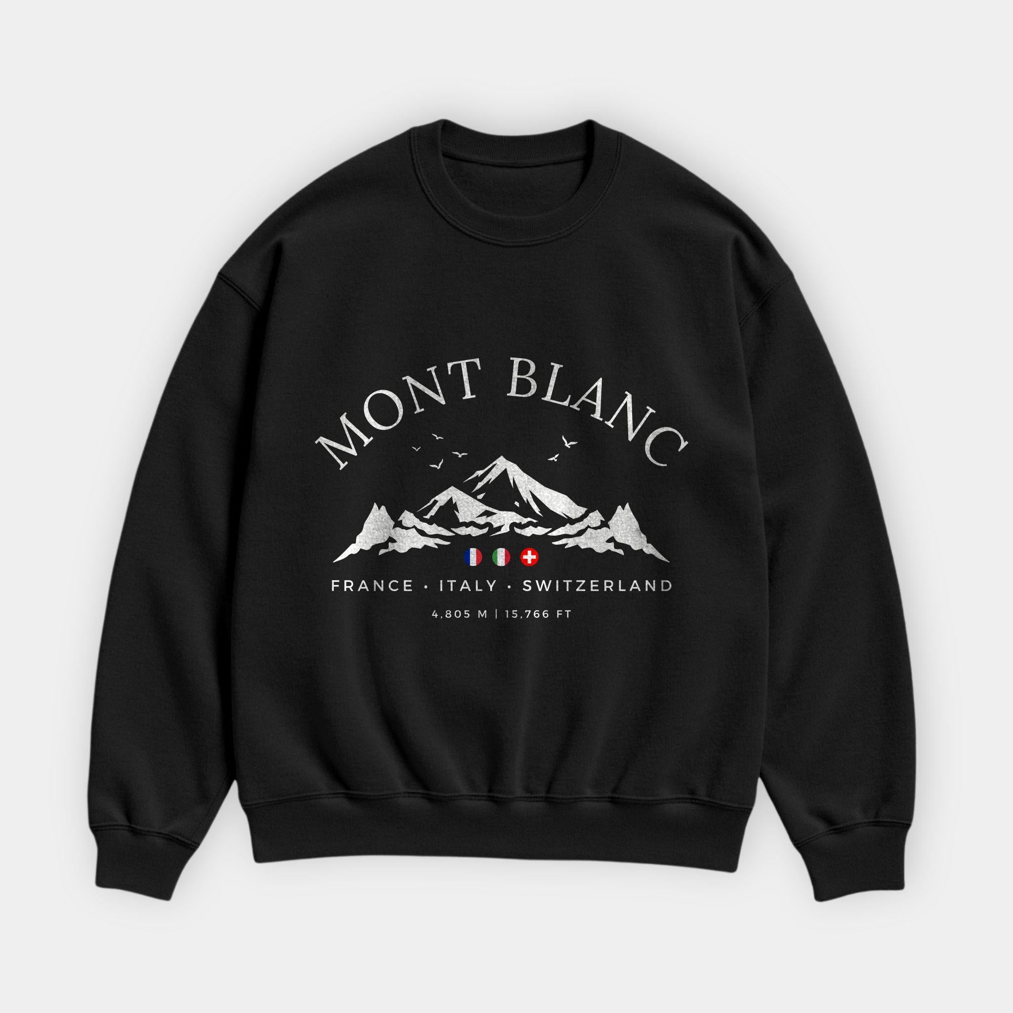 Mont Blanc Alps Sweatshirt