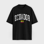 Ecuador Collegiate Flag T-Shirt