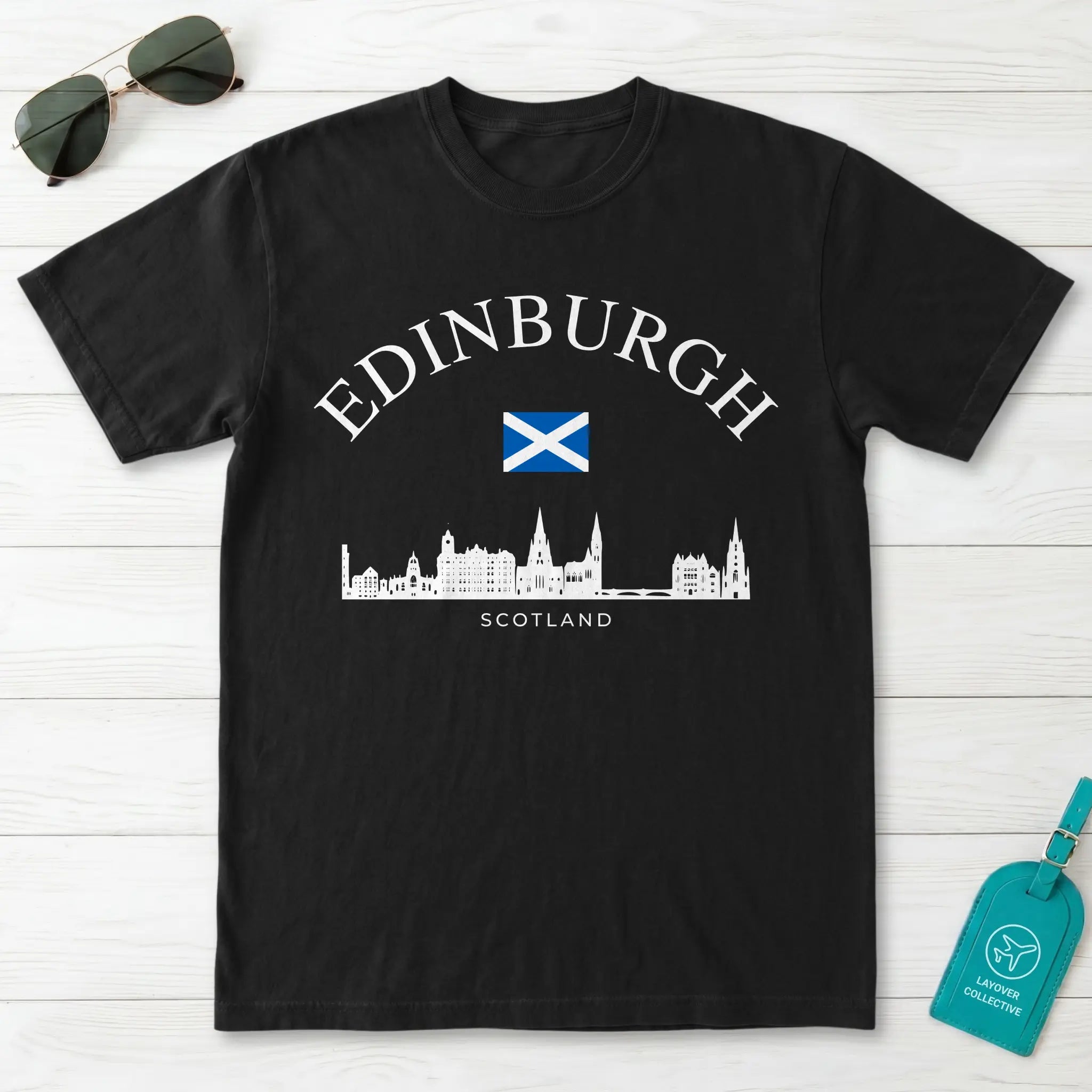 Edinburgh Skyline T-Shirt