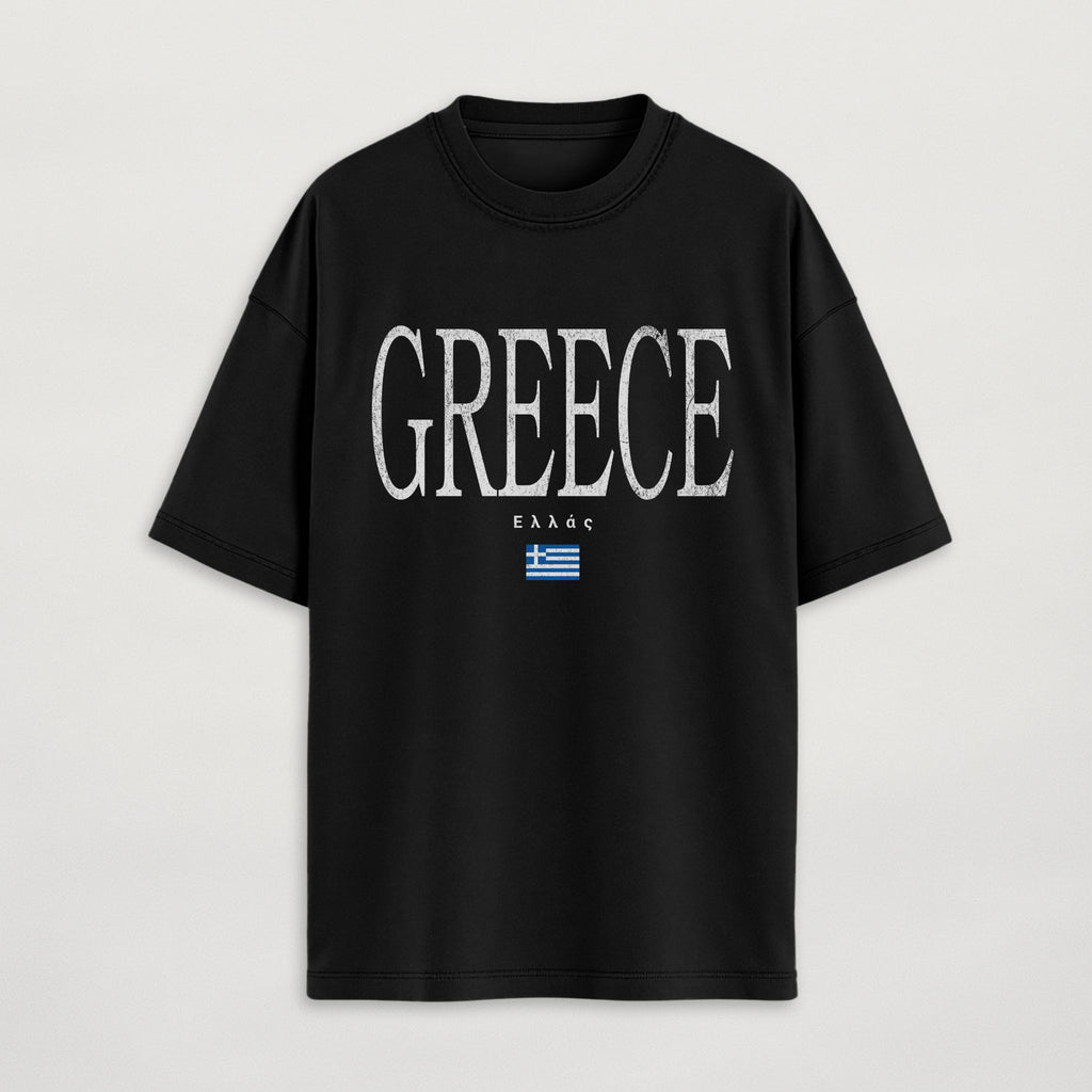 Distressed Greece T-Shirt