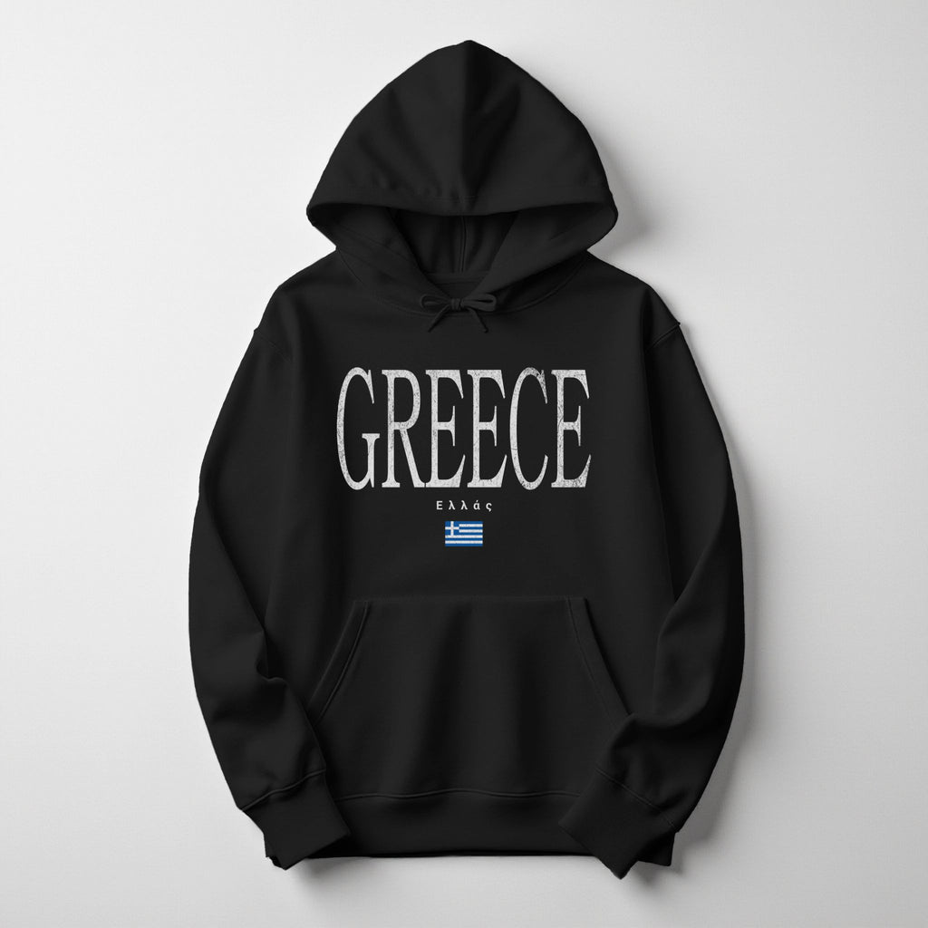 Distressed Greece Hoodie