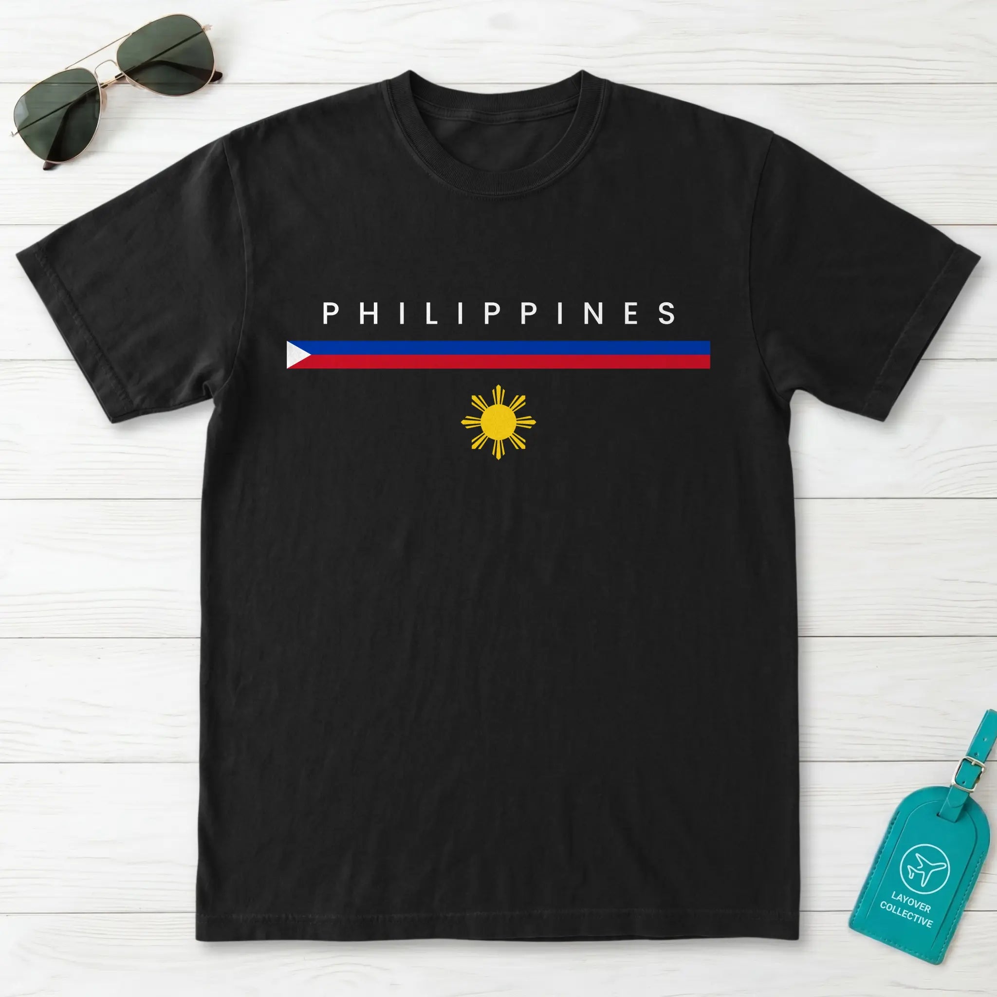 Philippines Flagline T-Shirt