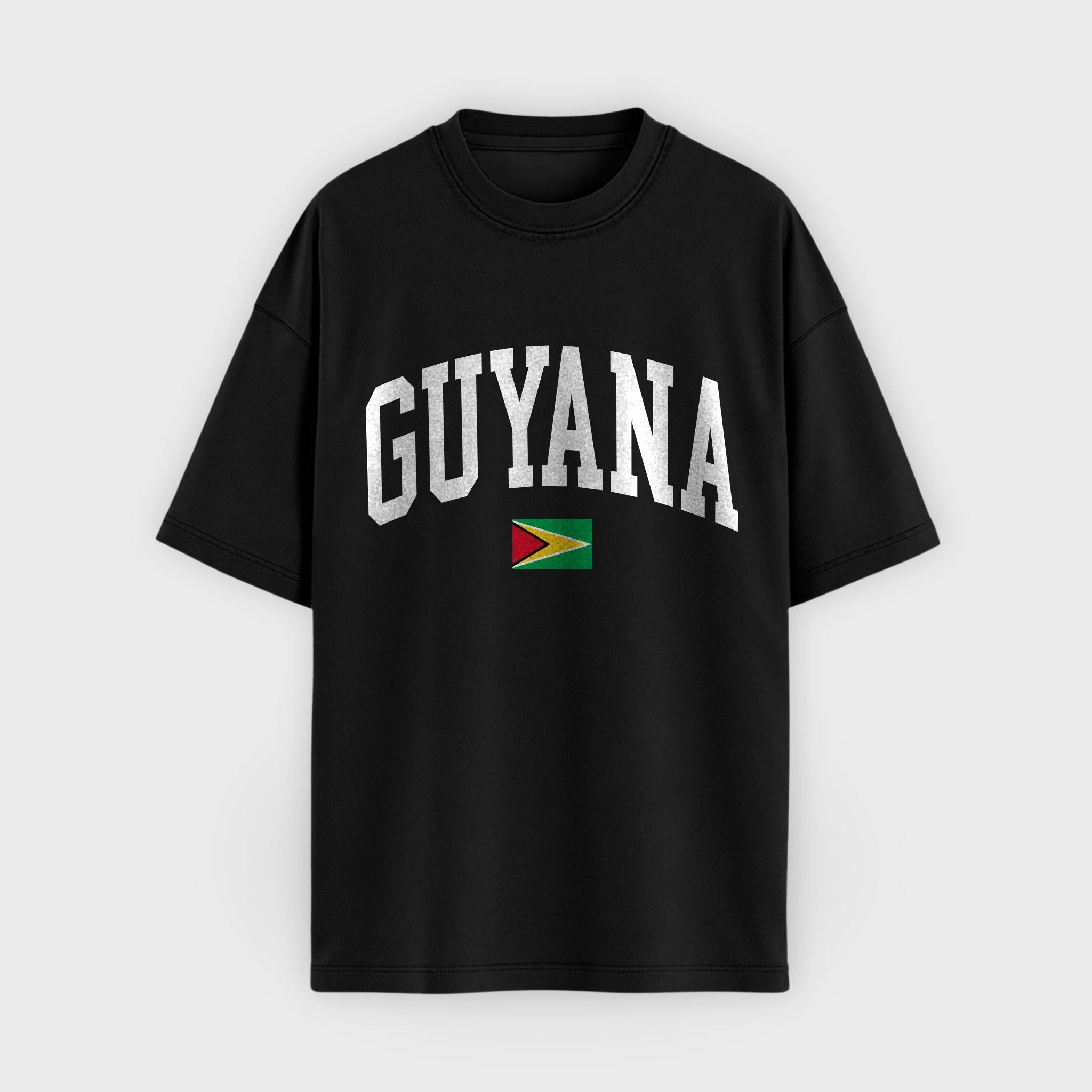 Guyana Collegiate Flag T-Shirt
