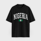 Nigeria Collegiate Flag T-Shirt