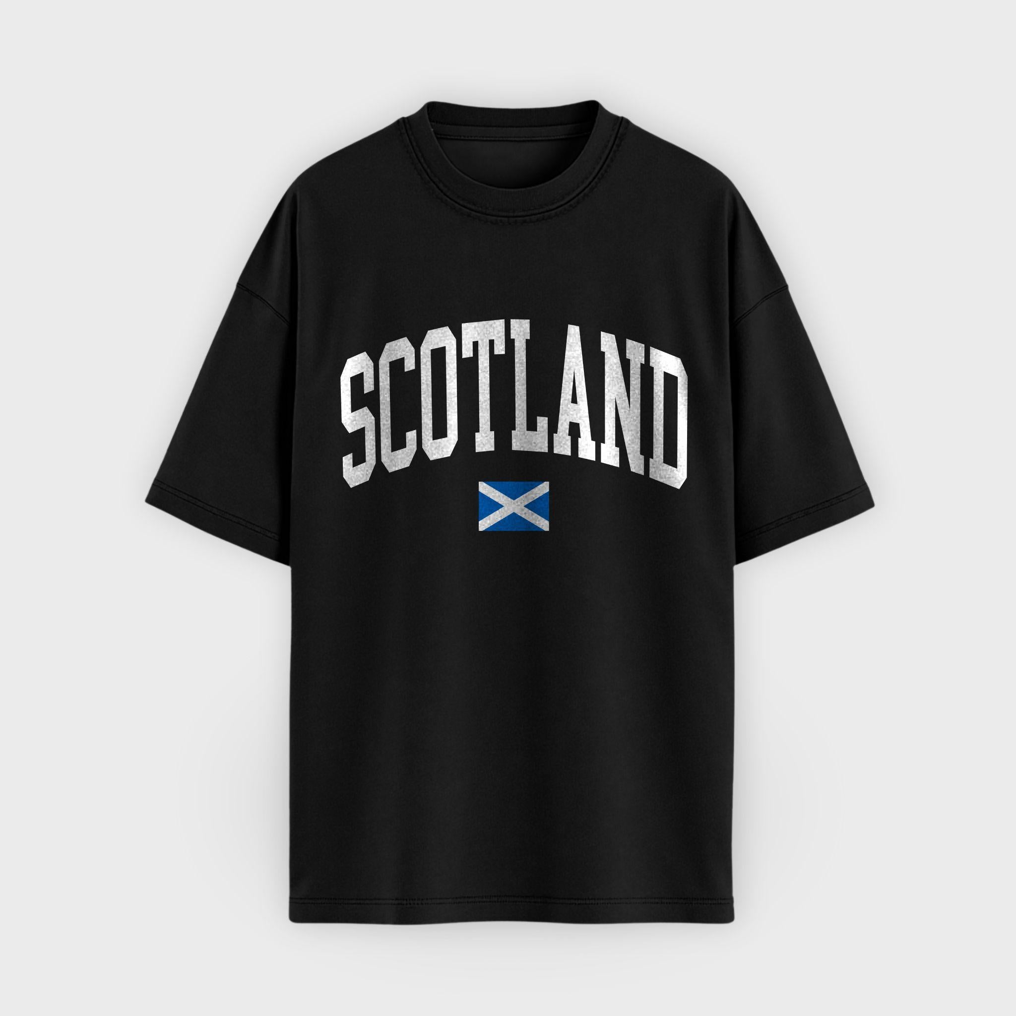 Scotland Collegiate Flag T-Shirt