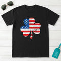 American Flag Shamrock T-Shirt
