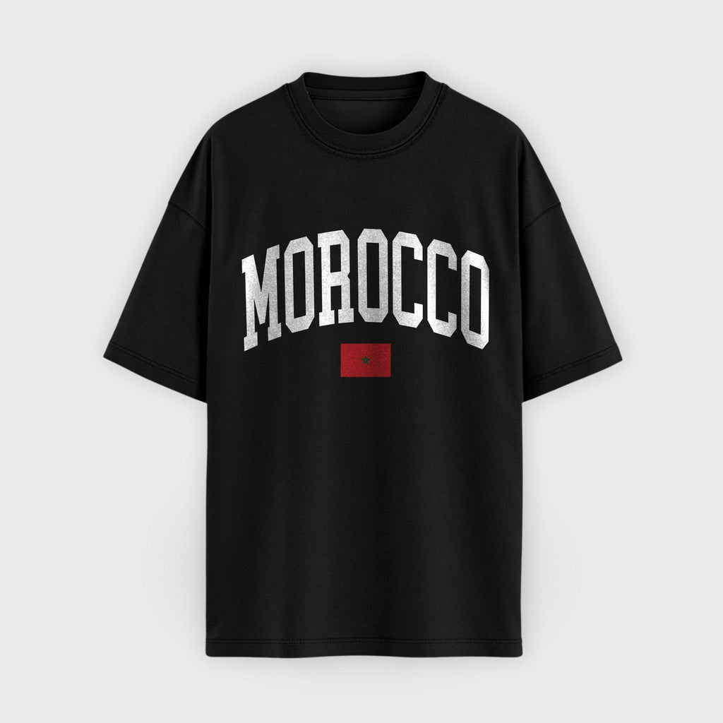 Morocco Collegiate Flag T-Shirt