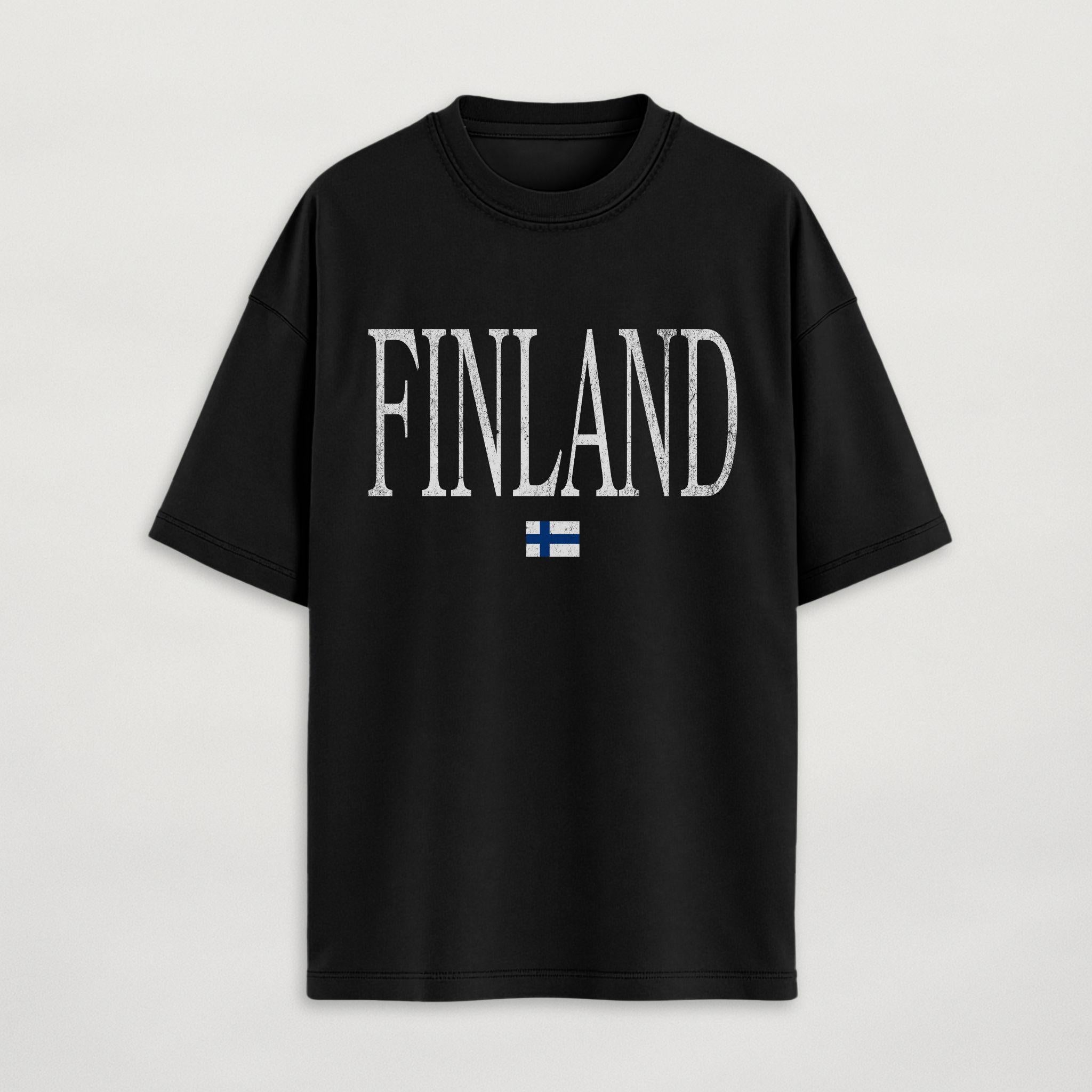 Distressed Finland T-Shirt