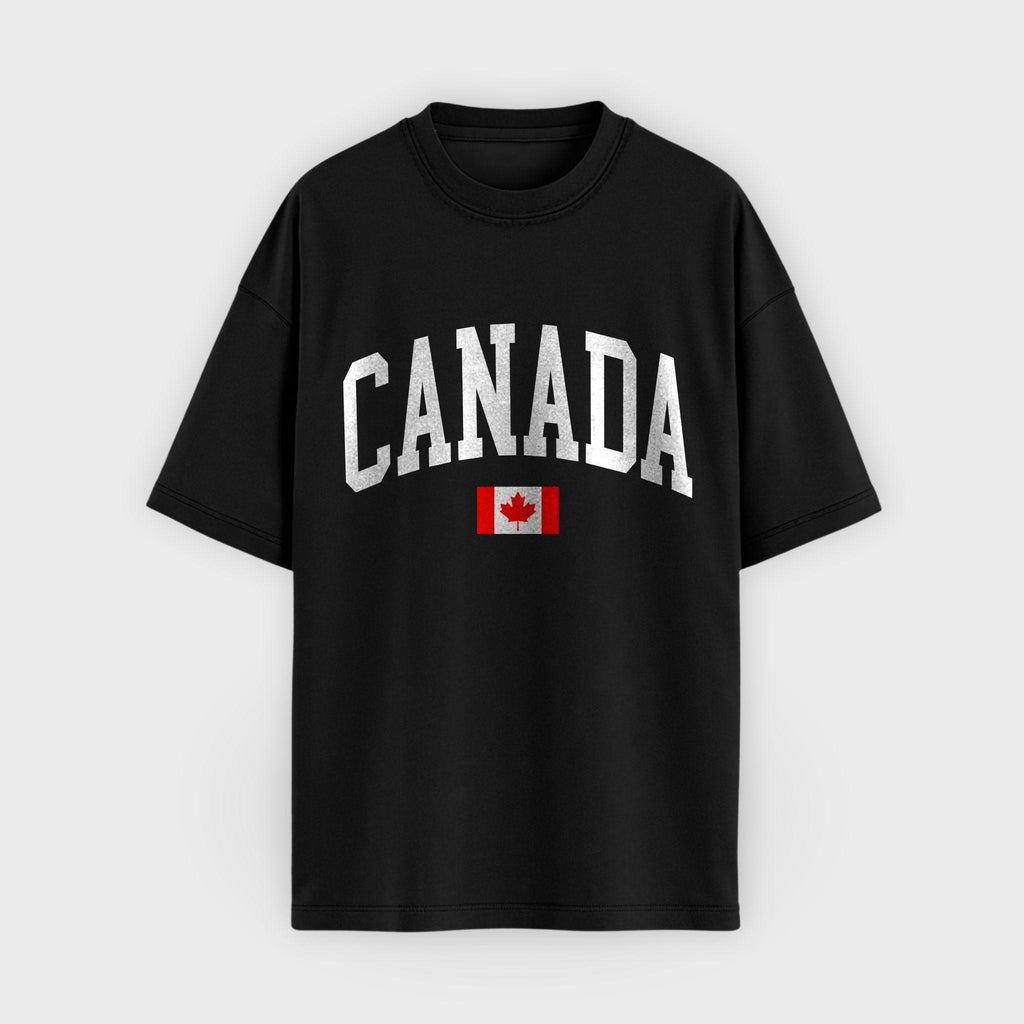 Canada Collegiate Flag T-Shirt