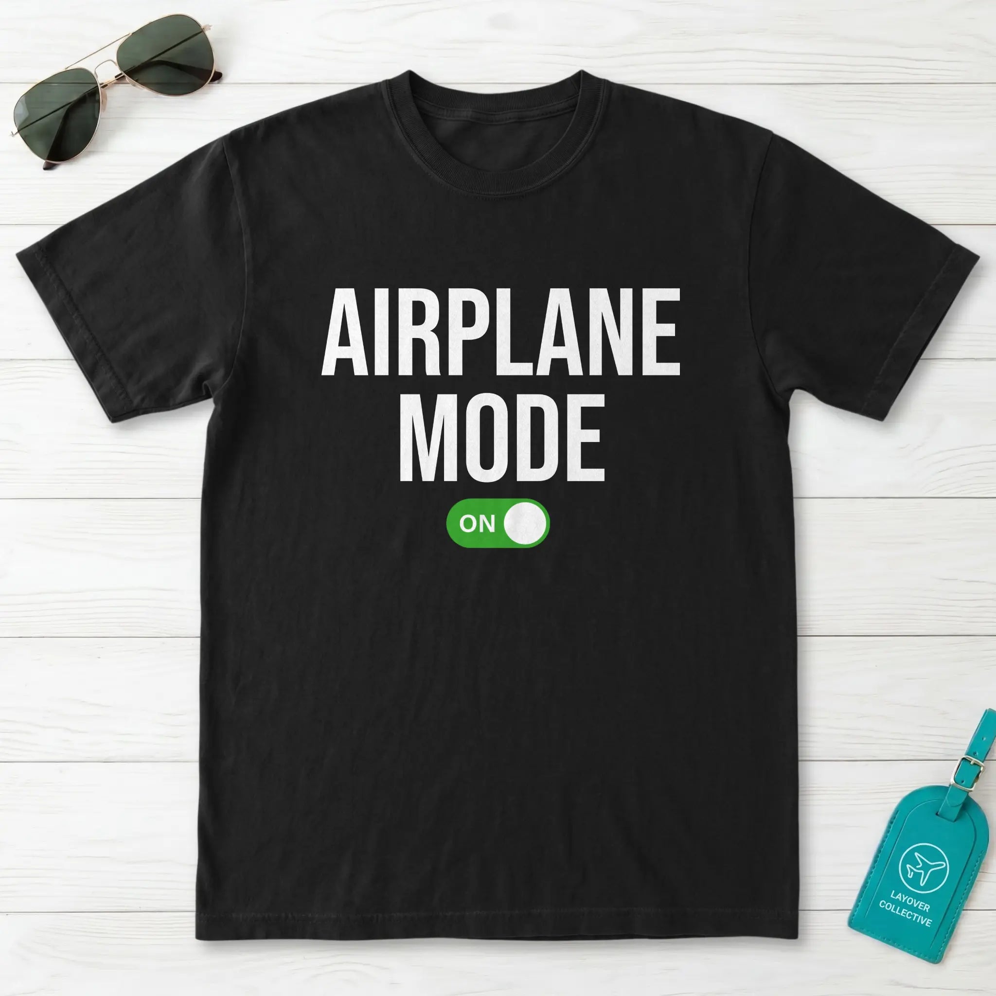 Airplane Mode On T-Shirt
