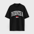 Indonesia Collegiate Flag T-Shirt