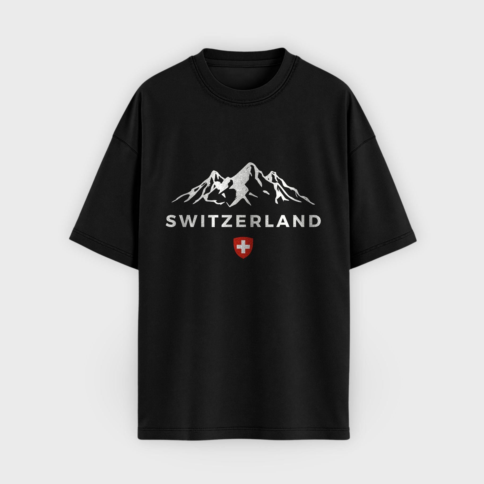 Switzerland Alpine Crest T-Shirt