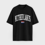 Netherlands Collegiate Flag T-Shirt
