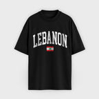 Lebanon Collegiate Flag T-Shirt