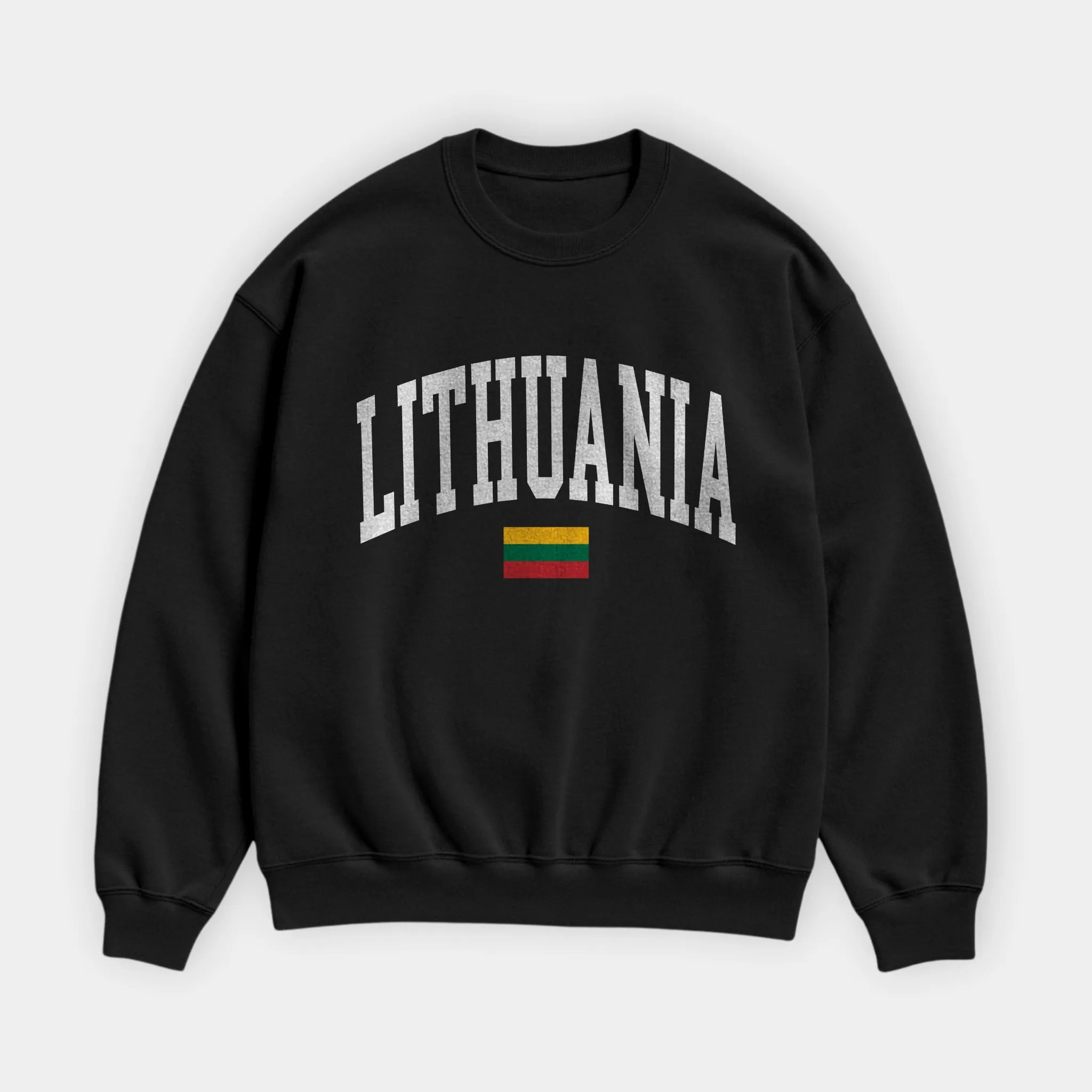 Lithuania Collegiate Flag Sweatshirt