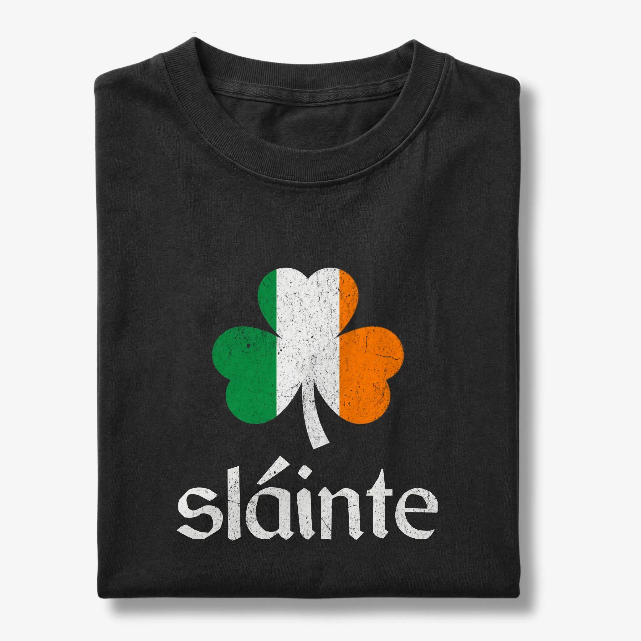 Sláinte Shamrock Flag T-Shirt