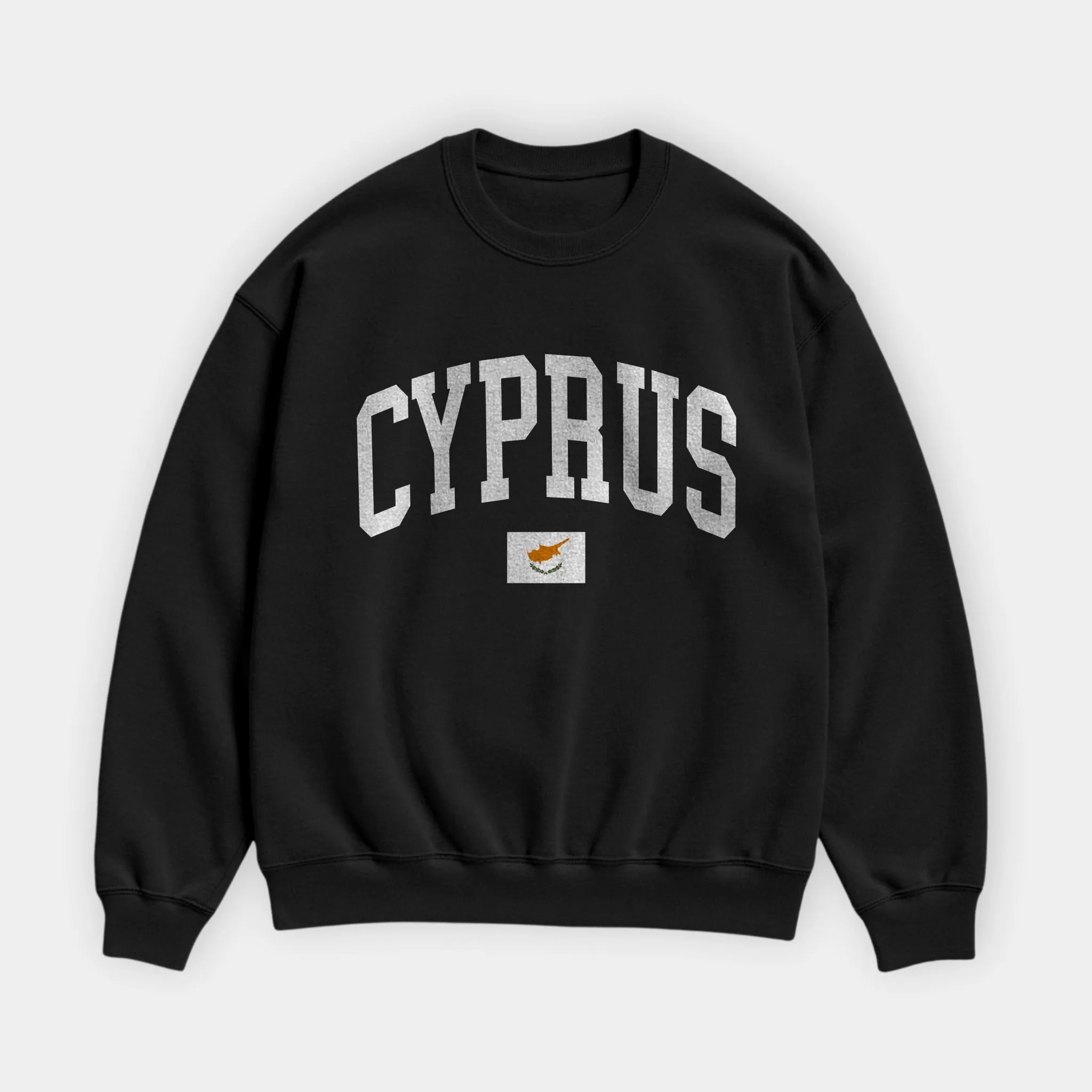 Cyprus Collegiate Flag Sweatshirt
