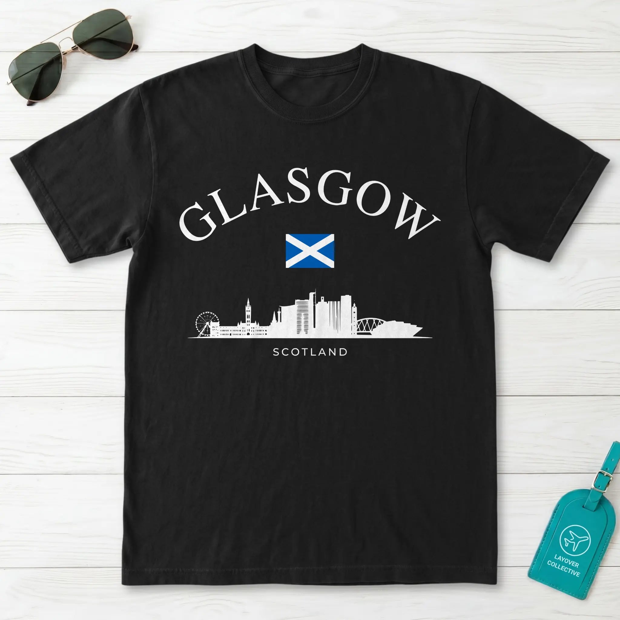 Glasgow Skyline T-Shirt