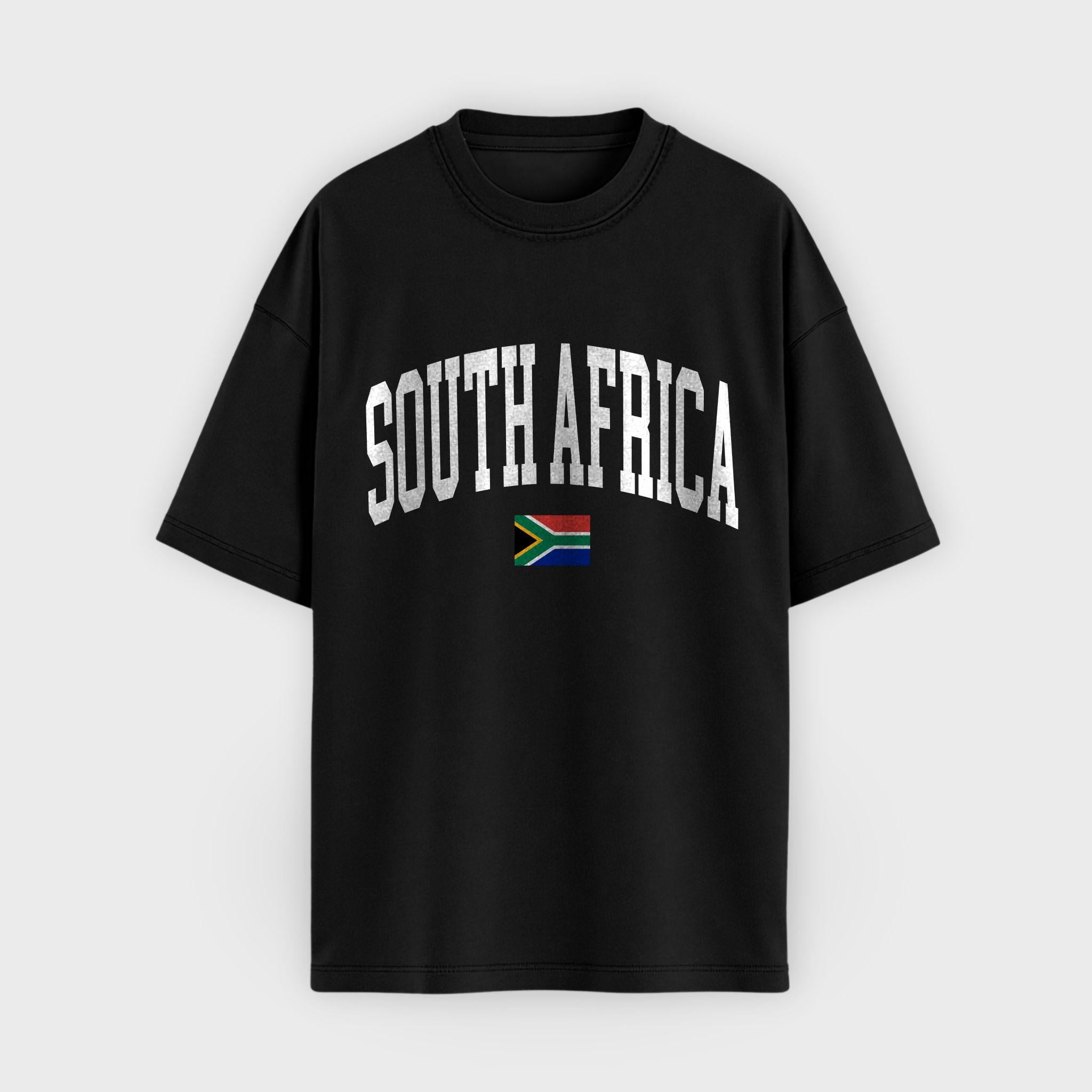 South Africa Collegiate Flag T-Shirt