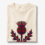Tartan Thistle Scotland Graphic T-Shirt