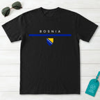 Bosnia Flagline T-Shirt