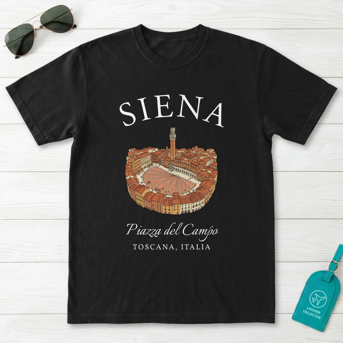 Siena Piazza Del Campo T-Shirt