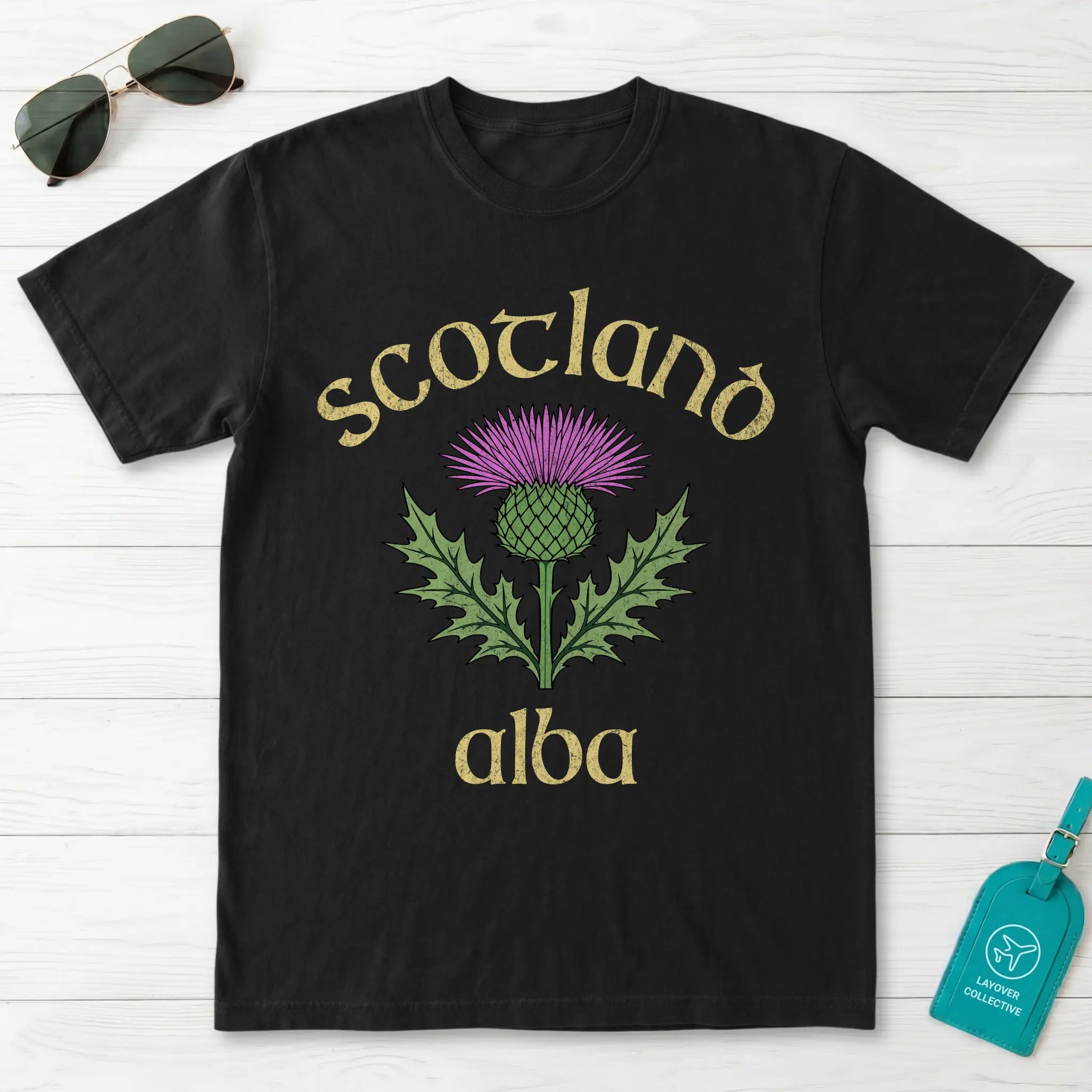 Scotland Thistle Alba T-Shirt