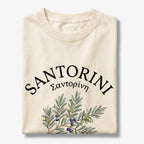 Santorini Olive Branch T-Shirt