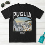 Puglia Italy Vintage Travel Poster T-Shirt