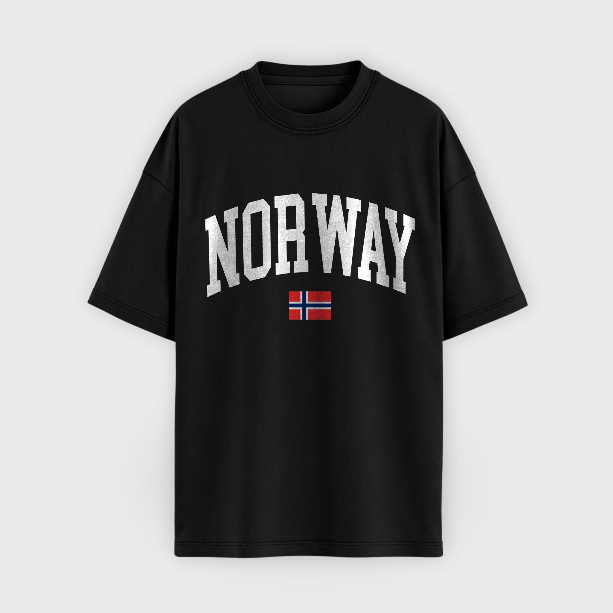 Norway Collegiate Flag T-Shirt