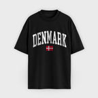 Denmark Collegiate Flag T-Shirt