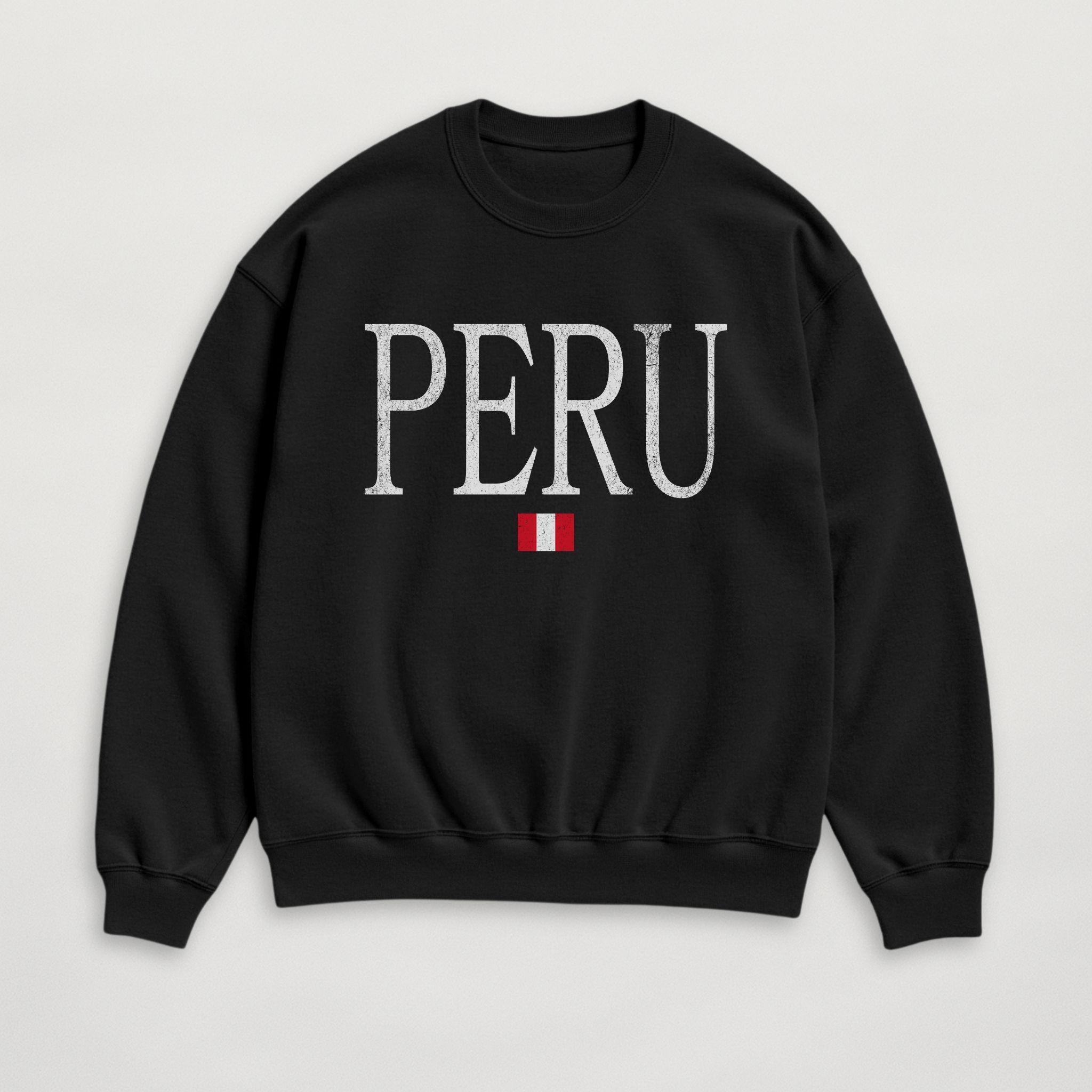 Distressed Peru Sweatshirt